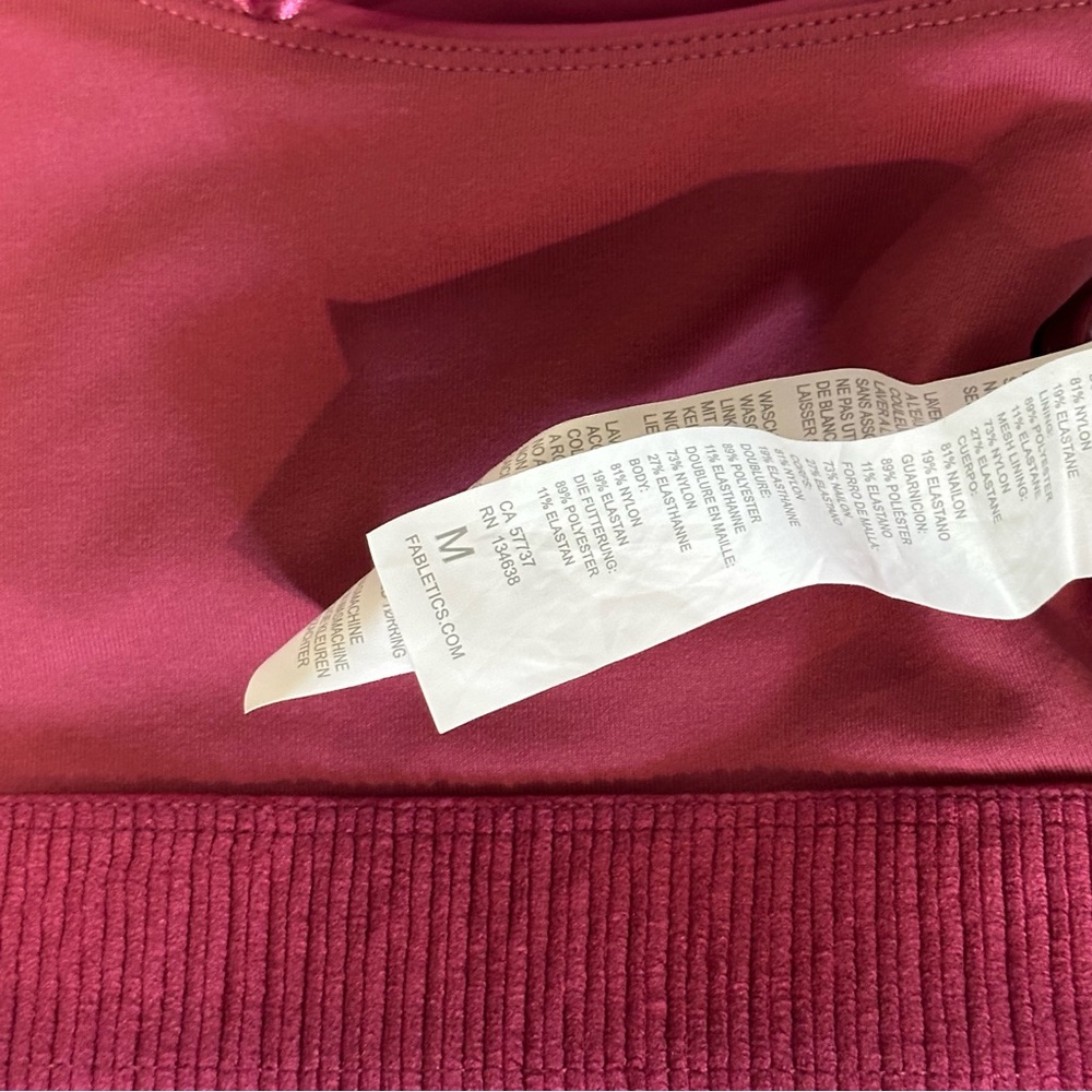 Fabletics Chic Asymmetrical One Shoulder Double S… - image 5